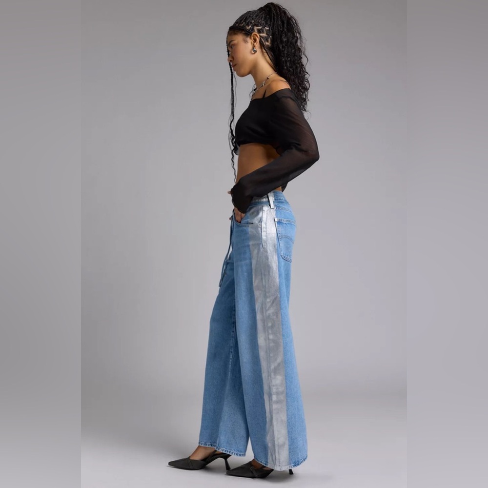 Levi's XL Straight Tie Waist Rigid Jean